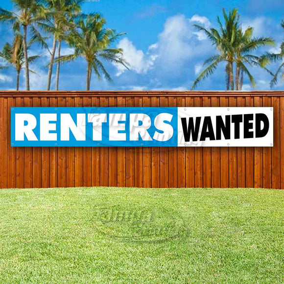 Renters Wanted XL Banner