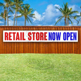 Retail Store Now Open XL Banner