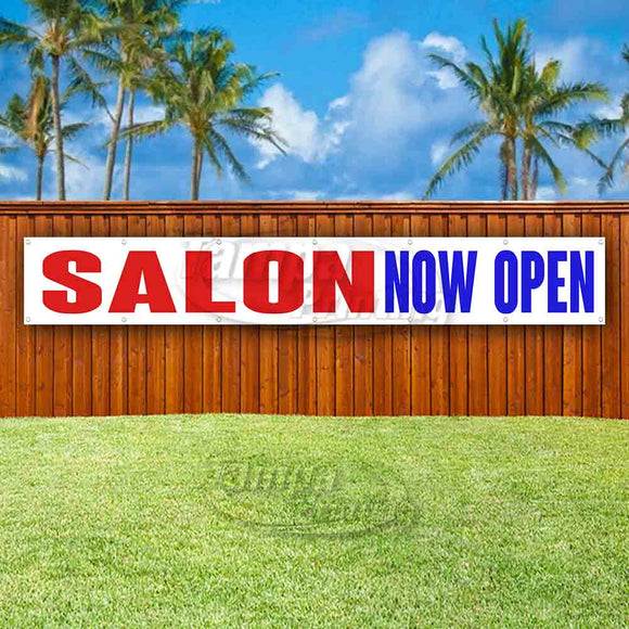 Salon Now Open XL Banner