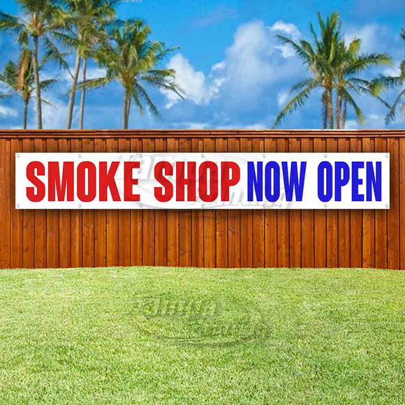 Smoke Shop Now Open XL Banner