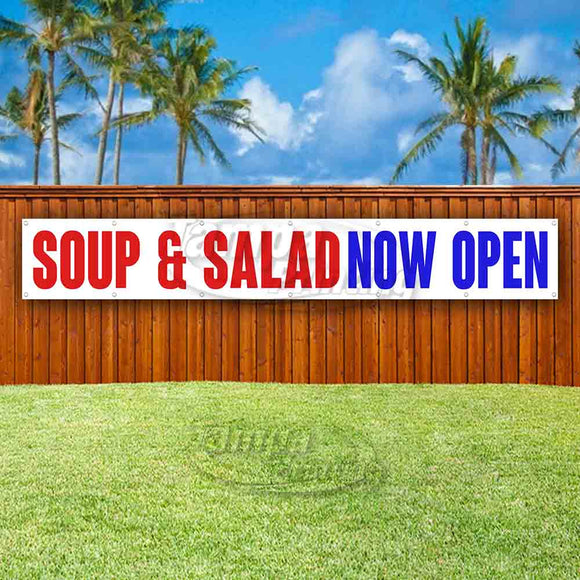 Soup & Salad Now Open XL Banner