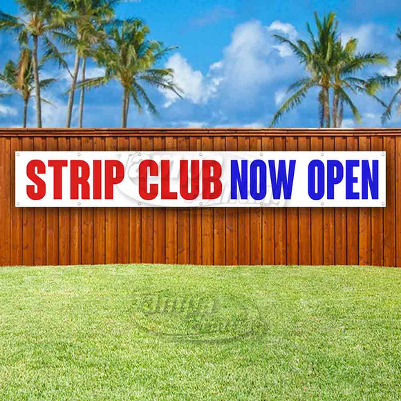 Strip Club Now Open XL Banner