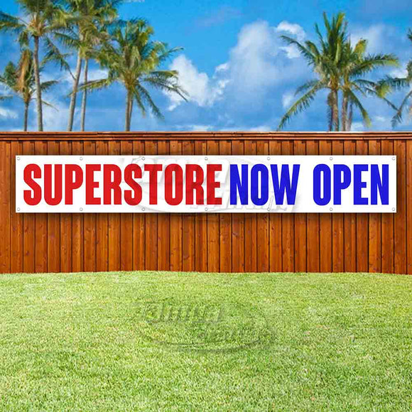 Superstore Now Open XL Banner