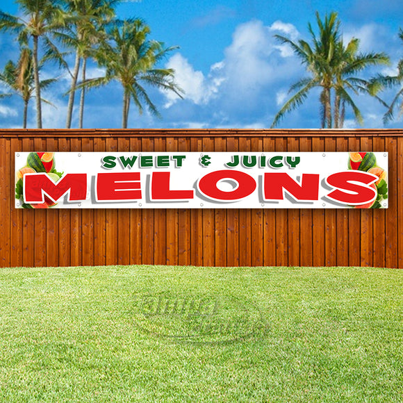 Sweet & Juicy Melons XL Banner
