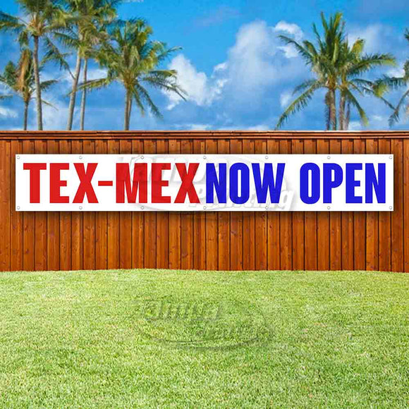 Tex-Mex Now Open XL Banner