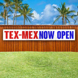 Tex-Mex Now Open XL Banner