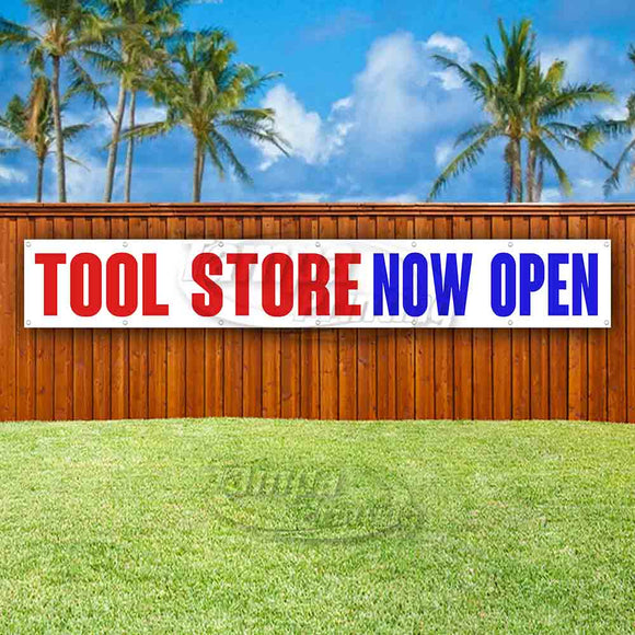 Tool Store Now Open XL Banner