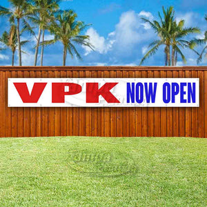 VPK Now Open XL Banner