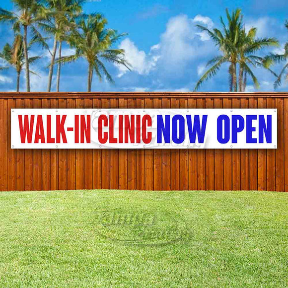 Walk-In Clinic Now Open XL Banner