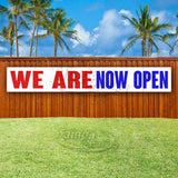 We Are Now Open XL Banner