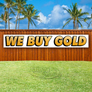 We Buy Gold XL Banner