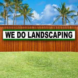 We Do Landscaping XL Banner