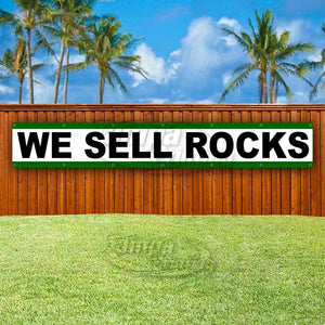 We Sell Rocks XL Banner