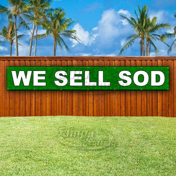 We Sell Sod XL Banner