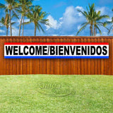Welcome/Bienvenidos XL Banner