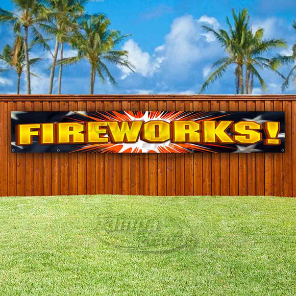 Fireworks XL Banner