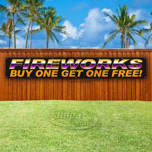 Fireworks BOGO XL Banner