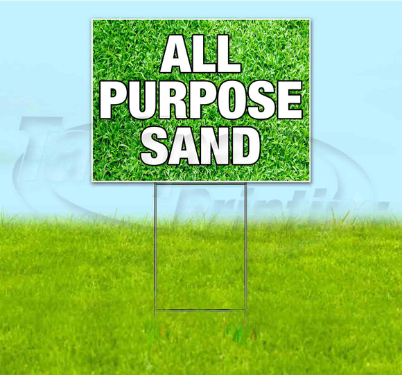 All Purpose Sand Yard Sign