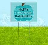 Happy Allergy-Friendly Halloween Yard Sign
