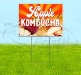Apple Kombucha Yard Sign
