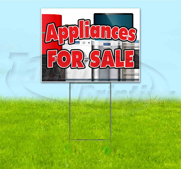 Appliances For Sale Yard Sign