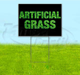 Artificial Grass Yard Sign