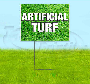 Artificial Turf Yard Sign