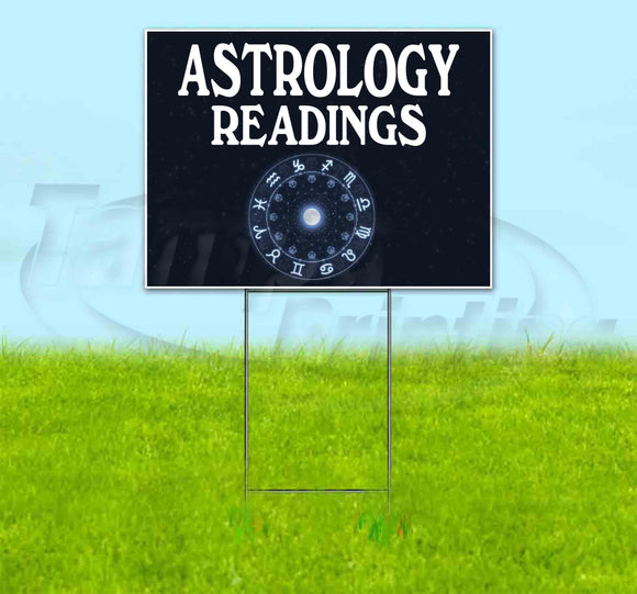 Astrology Readings Yard Sign