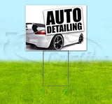 Auto Detailing Yard Sign