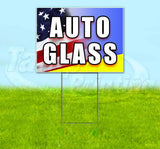 Auto Glass Yard Sign