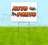 Auto Parts Yard Sign