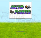 Auto Parts Yard Sign
