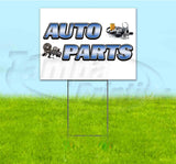 Auto Parts Yard Sign