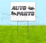 Auto Parts Yard Sign