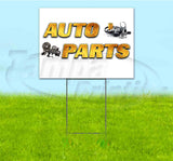 Auto Parts Yard Sign