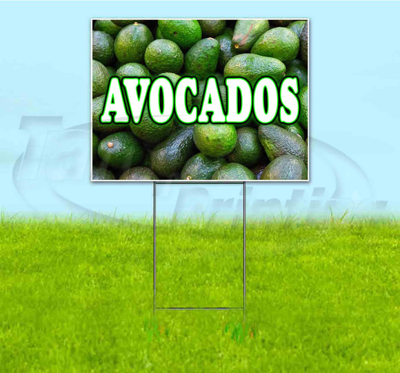 Avocados Yard Sign