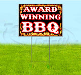 Award Winning BBQ Yard Sign