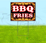 BBQ Fries Yard Sign