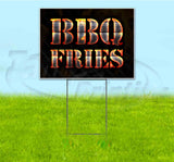 BBQ Fries Yard Sign