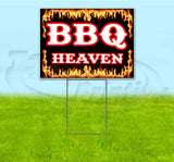 BBQ Heaven Yard Sign