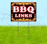 BBQ Links Yard Sign