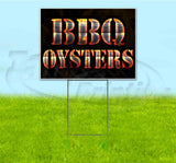 BBQ Oysters Yard Sign