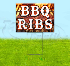BBQ Ribs Yard Sign