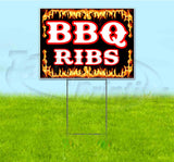 BBQ Ribs Yard Sign