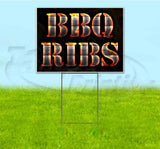 BBQ Ribs Yard Sign