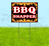 BBQ Snapper Yard Sign
