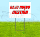 Bajo Nuevo Gestión Yard Sign