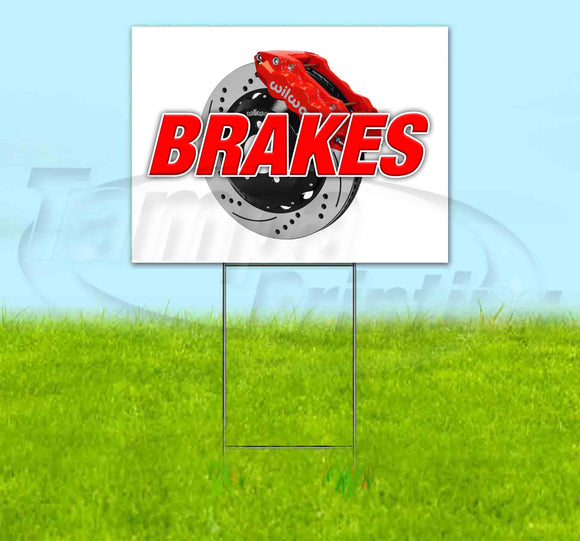 Brakes v2 Yard Sign