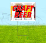Craft Beer Yard Sign
