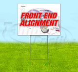 Front End Alignment Yard Sign